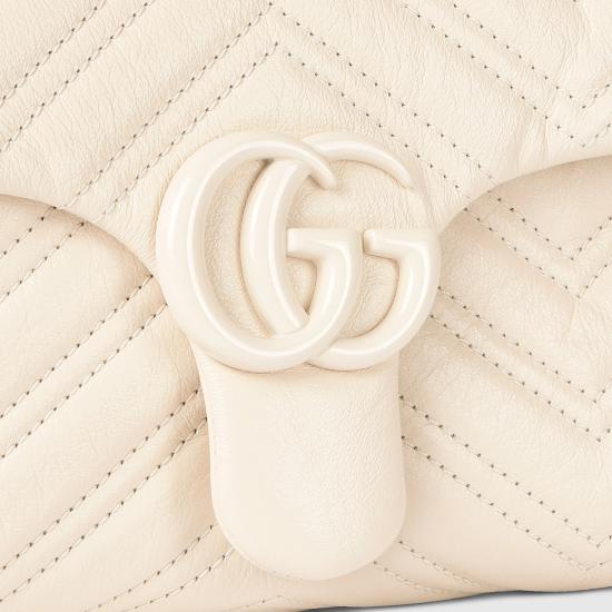 26SS 구찌 숄더백 855371AAFS19540 White - GUCCI