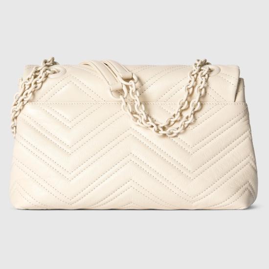 26SS 구찌 숄더백 855371AAFS19540 White - GUCCI