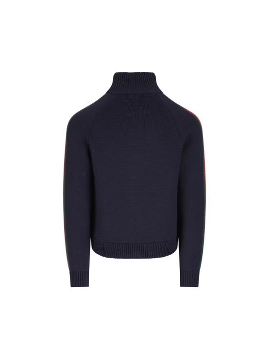 26SS 구찌 집업 니트 851725XKFBD4795 Black - GUCCI