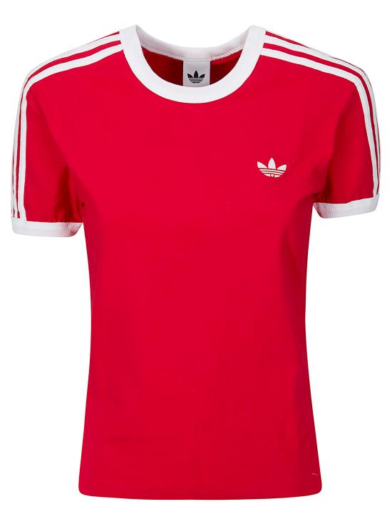 26SS 아디다스 반팔 티셔츠 KD3676 RED BETSCA WHITE