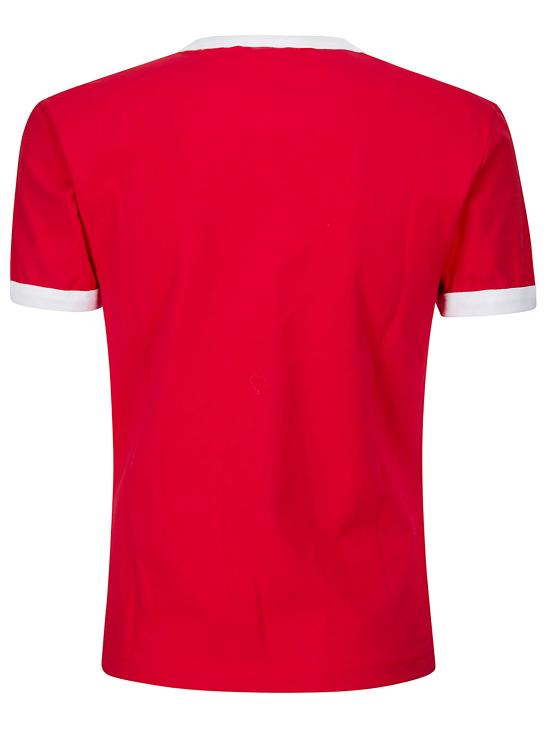 26SS 아디다스 반팔 티셔츠 KD3676 RED BETSCA WHITE - ADIDAS