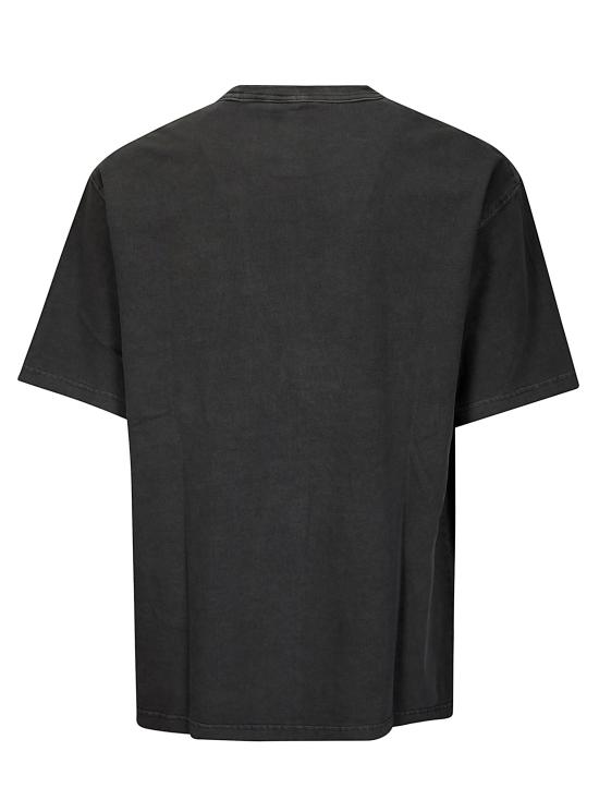 26SS 칼하트 WIP 반팔 티셔츠 I035957 89B7 Black Grind Wash - CARHARTT WIP