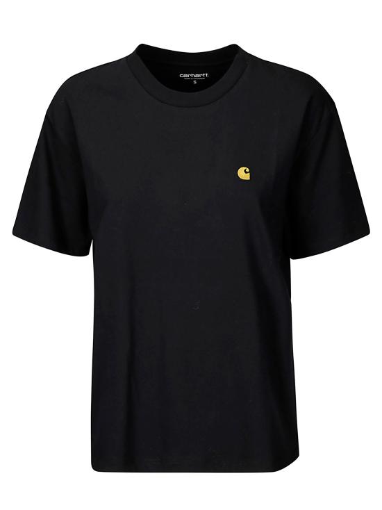 25FW 칼하트 WIP 반팔 티셔츠 I033045 00FXX BLACK GOLD