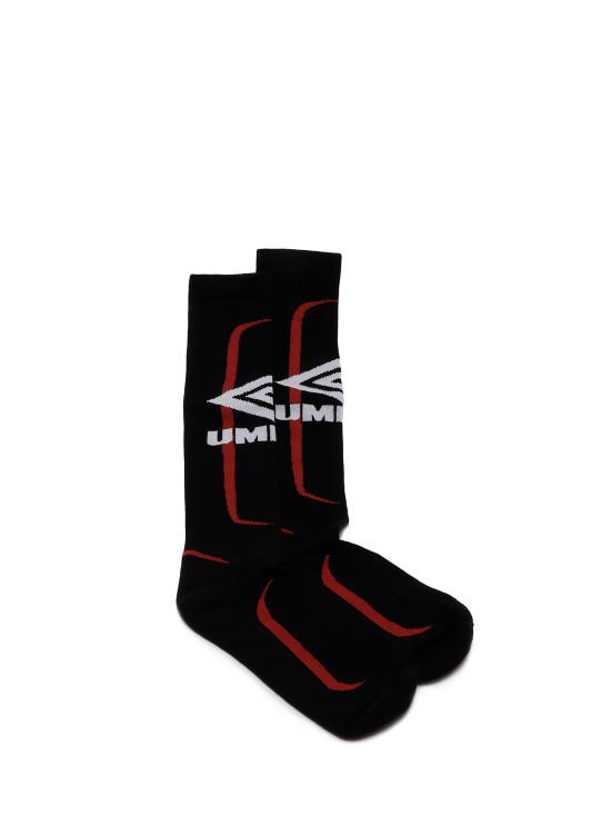 25FW 엄브로 양말 UBMW0359YA15 BLK0001 BLACK - UMBRO