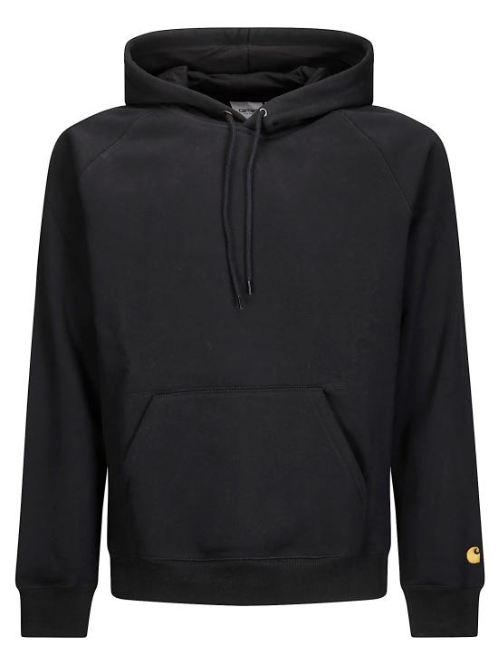 26SS 칼하트 WIP 체이스 후드 티셔츠 I033661 00FXX BLACK GOLD