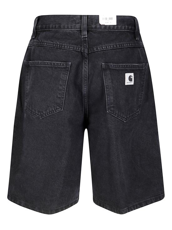 26SS 칼하트 WIP 브랜돈 쇼츠 I031919 8906 BLACK STONE WASHED - CARHARTT WIP