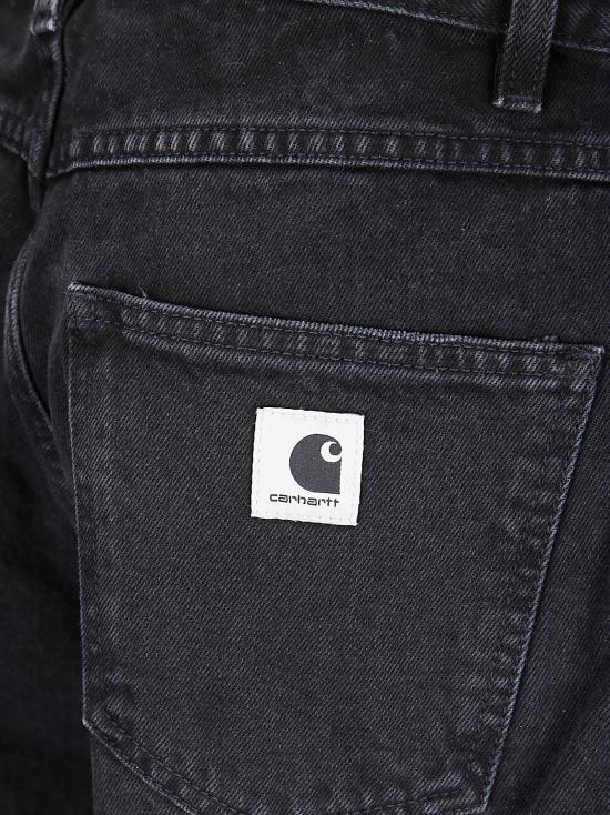 26SS 칼하트 WIP 브랜돈 쇼츠 I031919 8906 BLACK STONE WASHED - CARHARTT WIP
