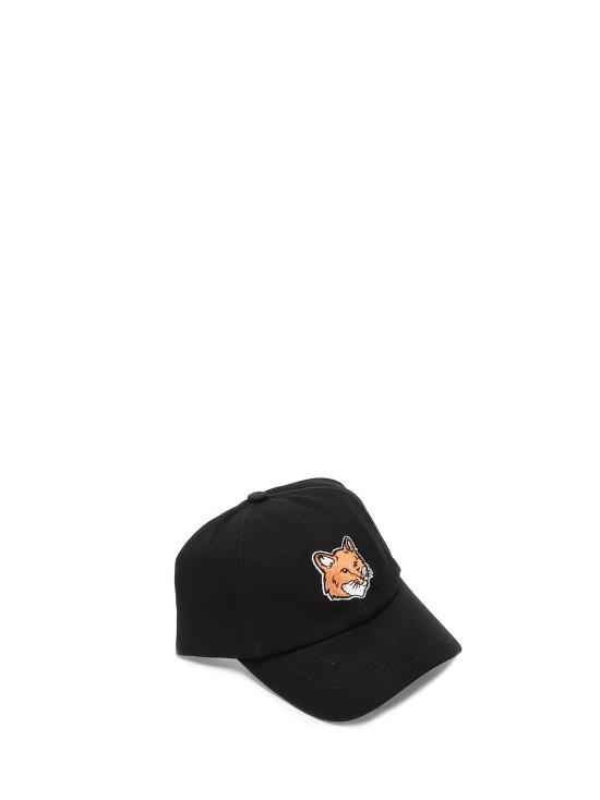 25FW 메종키츠네 폭스 헤드 캡 PM06100WW0096 P199 BLACK