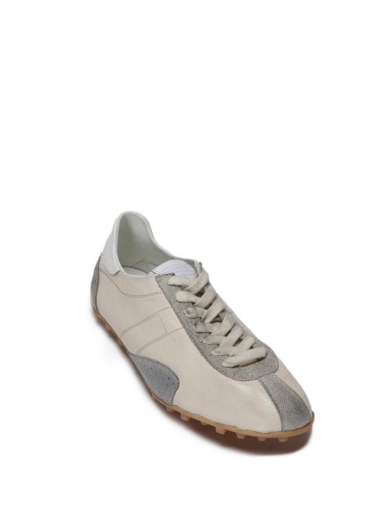 26SS 마르지엘라 스프린터 스니커즈 S57WS0515P7383 HB293 Cream White Grey - MAISON MARGIELA