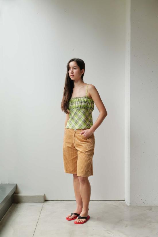  at Dawn. 캐미솔 새벽에. 주름 장식  탑 - OTHER BRANDS