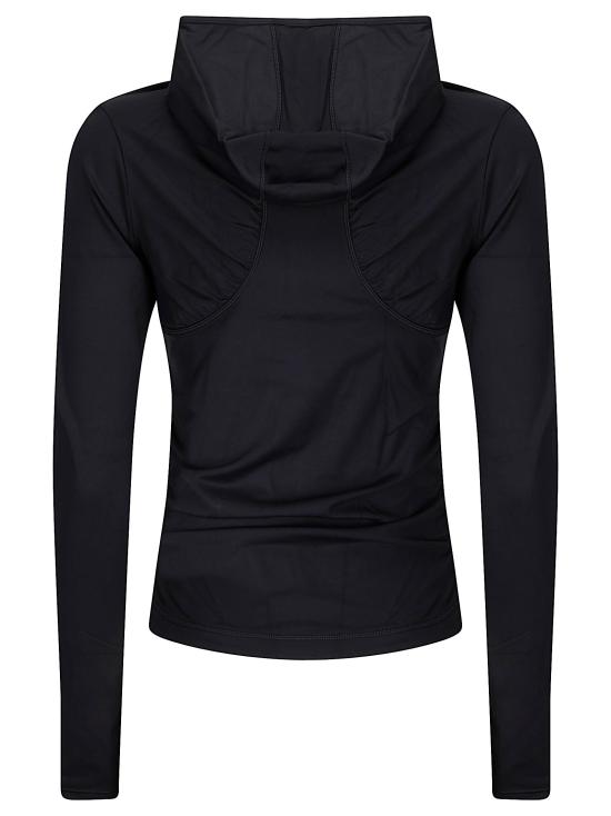 26SS 아디다스 바이 스텔라매카트니 후드 티셔츠 KF4034 BLACK - ADIDAS BY STELLA MCCARTNEY