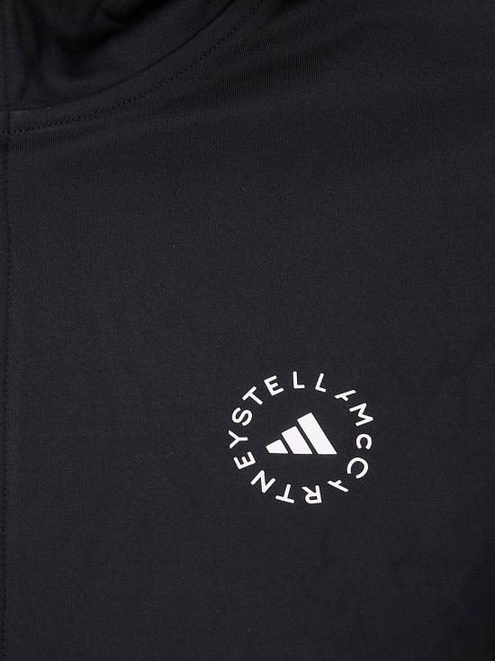 26SS 아디다스 바이 스텔라매카트니 후드 티셔츠 KF4034 BLACK - ADIDAS BY STELLA MCCARTNEY