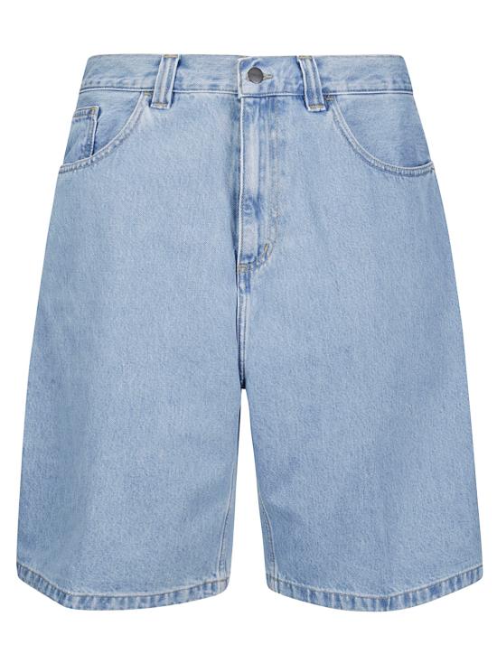 25SS 칼하트 WIP 숏팬츠 I031921 0112 BLUE STONE BLEACHED