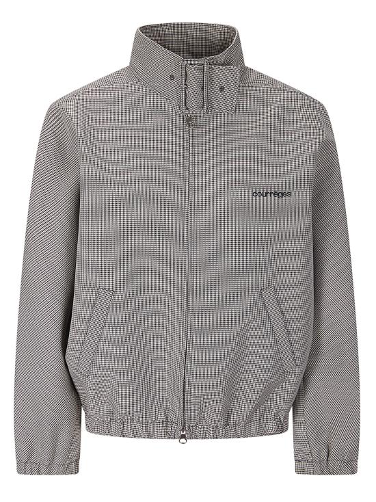 26SS 쿠레쥬 자켓 126CBL334WO0145 9925 NATURAL RED BLACK