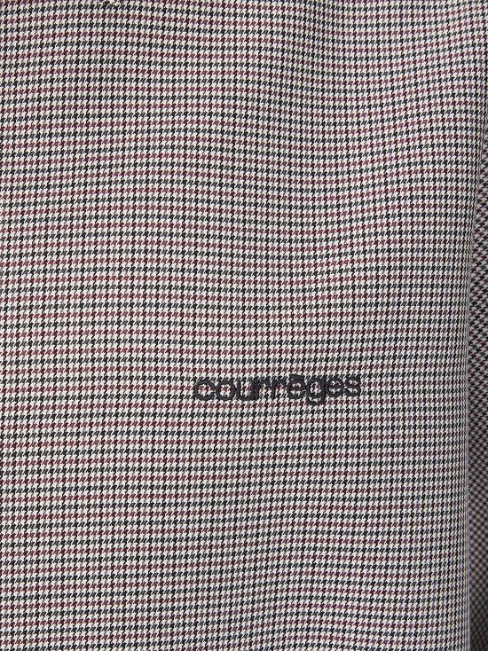 26SS 쿠레쥬 자켓 126CBL334WO0145 9925 NATURAL RED BLACK - COURREGES