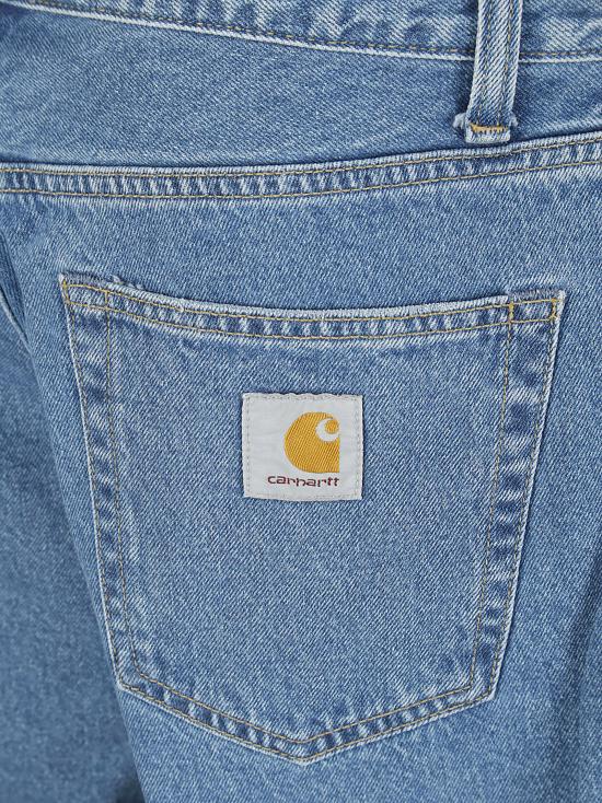 26SS 칼하트 WIP 숏팬츠 I030469 0160 STONE WASH BLUE HEAVY - CARHARTT WIP