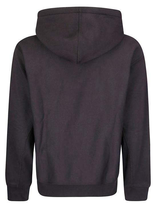 26SS 칼하트 WIP 후드 아메리칸 스크립트 스웨트셔츠 I028279 89XX BLACK - CARHARTT WIP