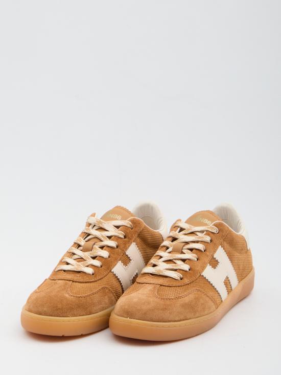 26SS 호간 스니커즈 HXW6470FB60 BROWN - HOGAN