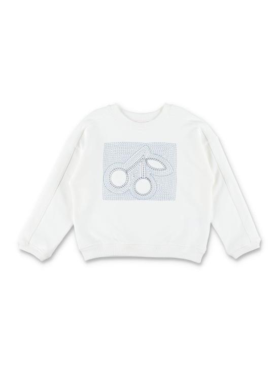 26SS [키즈] 봉쁘앙 트레이닝 상의 S06GSWK00007 102 MILK WHITE