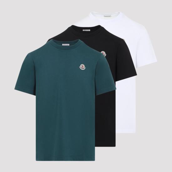 26SS 몽클레어 폴로 티셔츠 L10918C00032 829H8 3P0 MULTI MULTICOLOUR - MONCLER