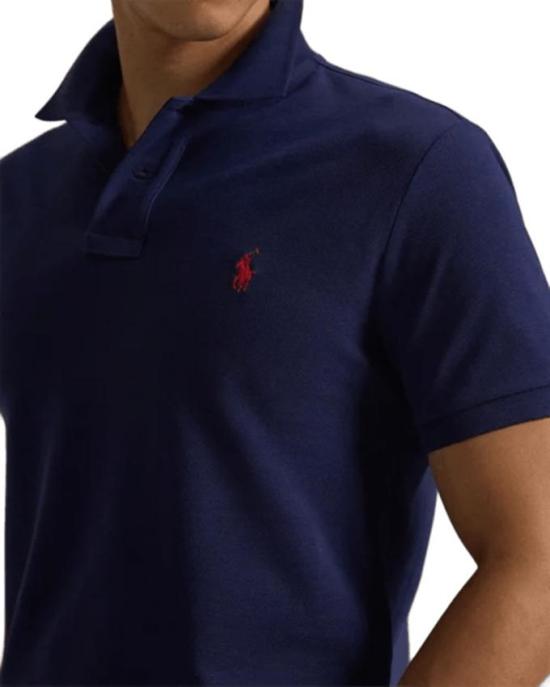 26SS 폴로 랄프로렌 폴로 티셔츠 710782592 008 NEWPORT NAVY - POLO RALPH LAUREN