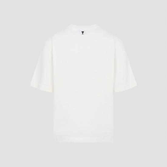 26SS 아미 폴로 티셔츠 UTS385 726 136 BLANC CREME WHITE - AMI