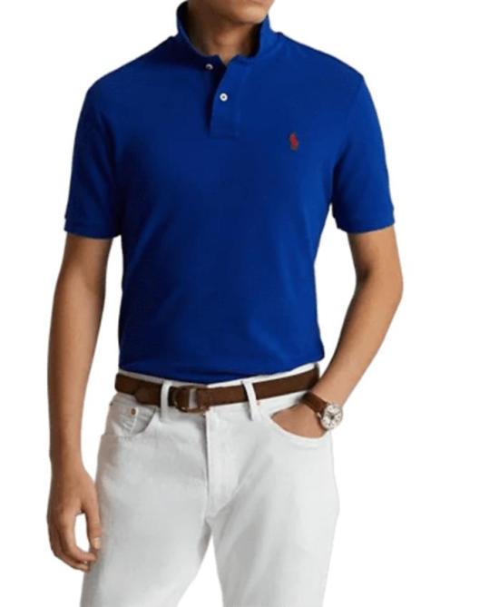 26SS 폴로 랄프로렌 폴로 티셔츠 710795080 001 BLUE - POLO RALPH LAUREN