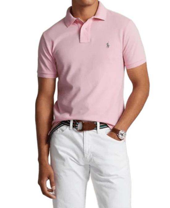 26SS 폴로 랄프로렌 폴로 티셔츠 710795080 004 CARMEL PINK - POLO RALPH LAUREN