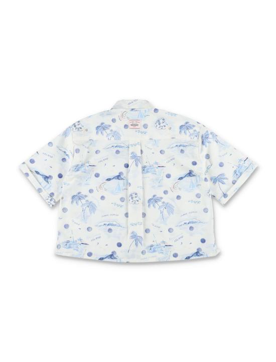 26SS [키즈] 봉쁘앙 셔츠 S06BSHW00015 615 INK PRINT - BONPOINT