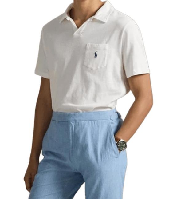 26SS 폴로 랄프로렌 폴로 티셔츠 710B23302 002 NEVIS - POLO RALPH LAUREN