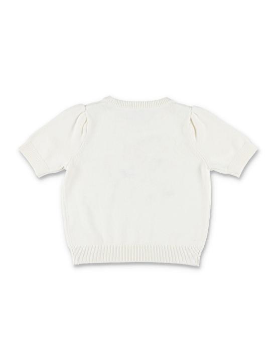 26SS [키즈] 봉쁘앙 트레이닝 상의 S06GJUK00020 902 NATURAL WHITE - BONPOINT