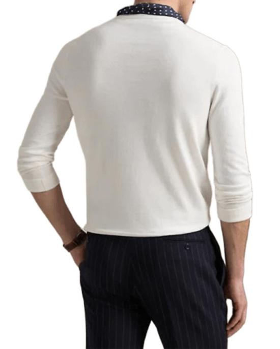 26SS 폴로 랄프로렌 긴팔 티셔츠 710890558 506 DECKWASH WHITE - POLO RALPH LAUREN