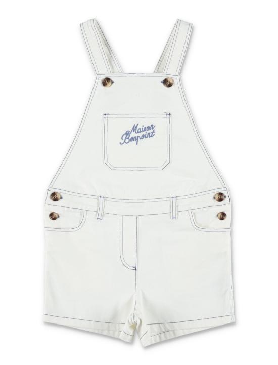 26SS [키즈] 봉쁘앙 오버롤 C06GOVW00001 003 ECRU