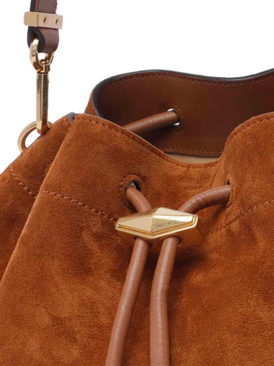 26SS 지미추 크로스백 BONBONBCKTEWSUETANGOLD Brown - JIMMY CHOO