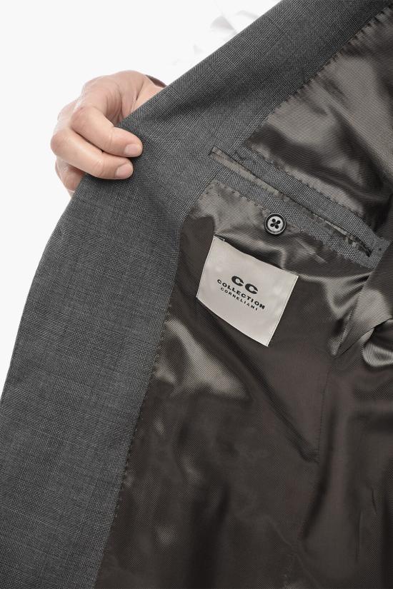  꼬르넬리아니 수트 세트 267Z63 2667387 014 Gray - CORNELIANI