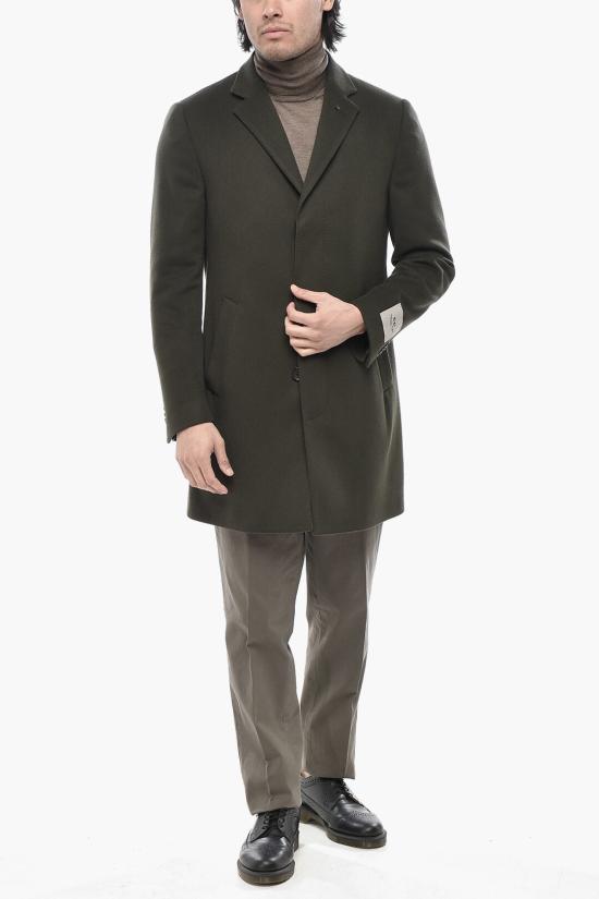  꼬르넬리아니 코트 261A17 2662287 050 Green - CORNELIANI