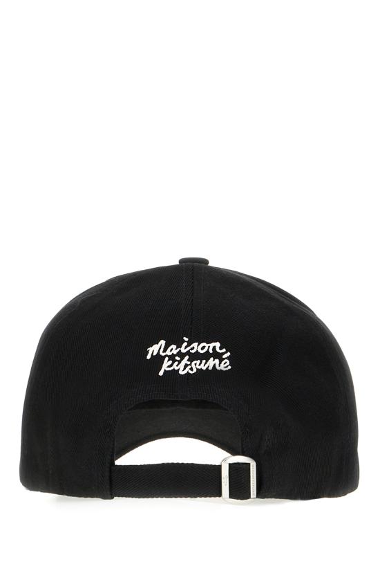26SS 메종키츠네 폭스 헤드 캡 PM06100WW0096 P199 BLACK - MAISON KITSUNE