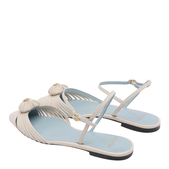 26SS 발렌티노 가라바니 플랫 슈즈 S0LX5DMD REN White - VALENTINO GARAVANI