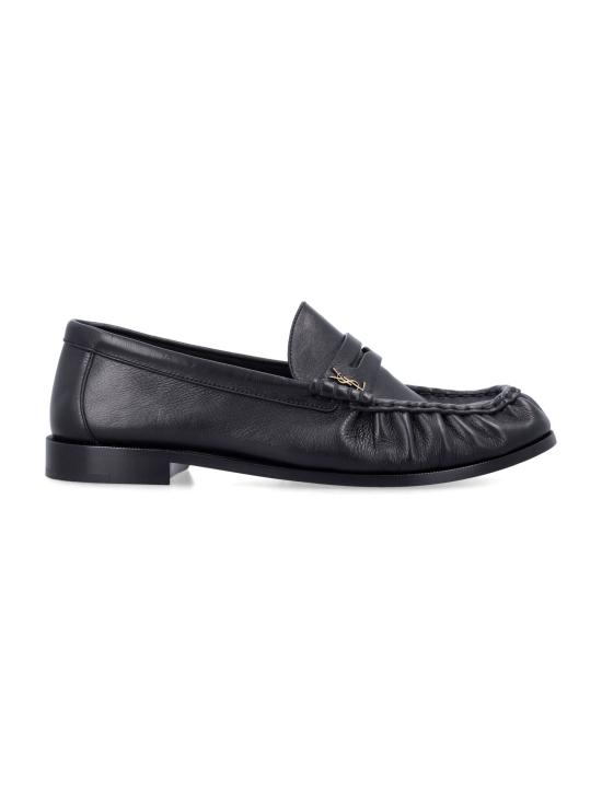26FW 생로랑 매트 레더 서플 르 로퍼 83947125VAA 1000 NERO - SAINT LAURENT