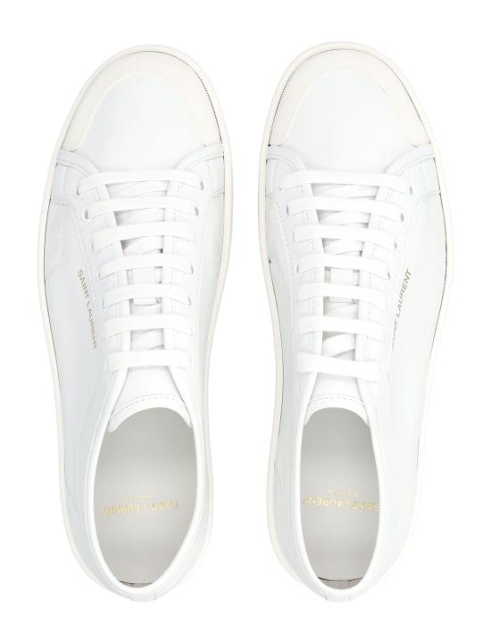 26SS 생로랑 GYM 짐 스무스 레더 스니커즈 82008700N00 9030 Bianco - SAINT LAURENT