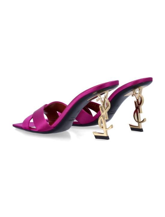 26SS 생로랑 뮬/슬리퍼 8189319QAB1 5518 Fucsia - SAINT LAURENT