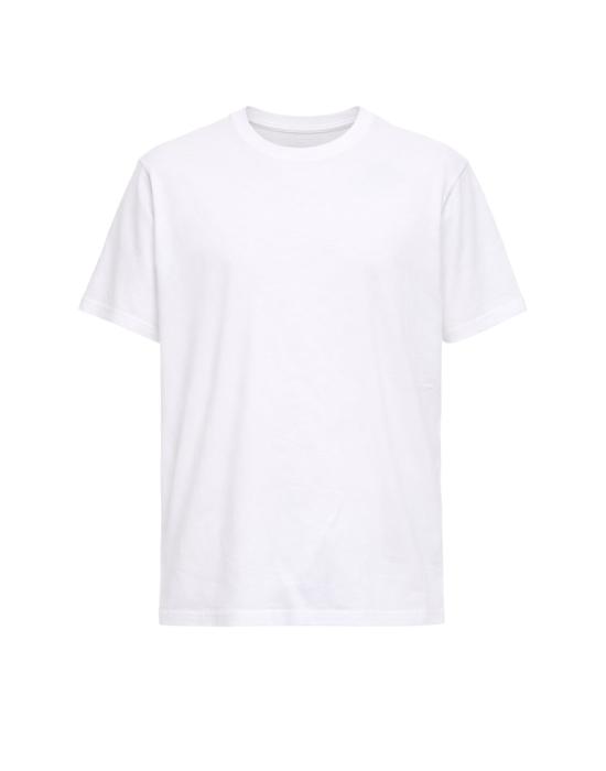 25SS 마제스틱필라쳐 긴팔 티셔츠 Majestic Filatures 남성용 화이트 크루넥 티셔츠 M537 HTS022 001