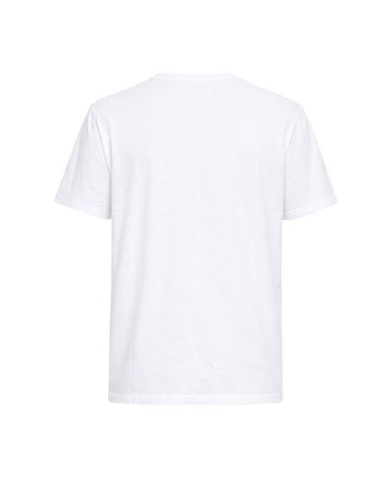 25SS 마제스틱필라쳐 긴팔 티셔츠 Majestic Filatures 남성용 화이트 크루넥 티셔츠 M537 HTS022 001 - MAJESTIC FILATURES