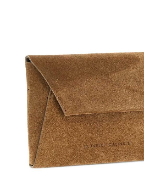 26SS 브루넬로 쿠치넬리 모닐레 장식 BC Duo 파우치 MWDLD2722C7495 - BRUNELLO CUCINELLI