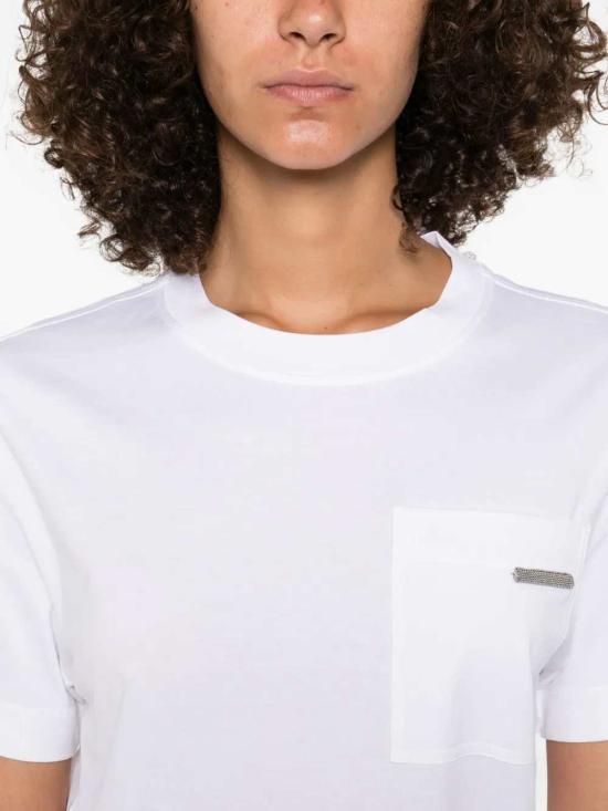 26SS 브루넬로 쿠치넬리 반팔 티셔츠 M0T81EC710 C6159 - BRUNELLO CUCINELLI