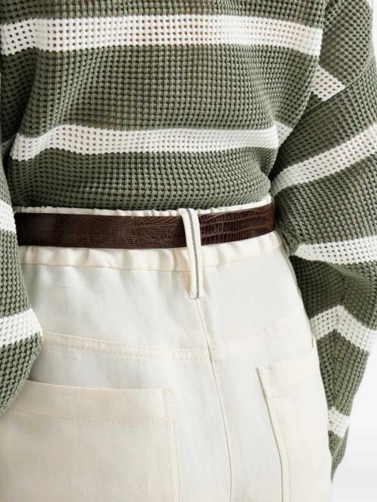 26SS 브루넬로 쿠치넬리 스트레이트 팬츠 MH126P9148 C579 - BRUNELLO CUCINELLI