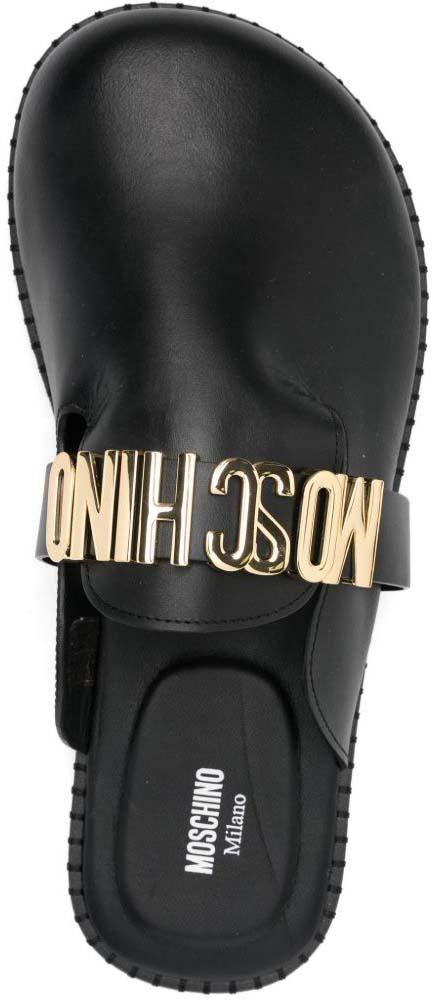 26SS 모스키노 로퍼 MB10162G0OGA0000 BLACK - MOSCHINO