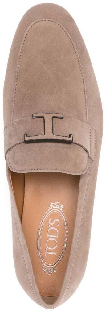 26SS 토즈 T 타임리스 스웨이드 로퍼 XXM38K0HW20HR0C413 BEIGE - TODS