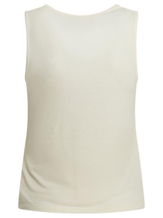 26SS 루루 드 세종 민소매 티셔츠 ALBIA LDSIVORY White - LOULOU DE SAISON