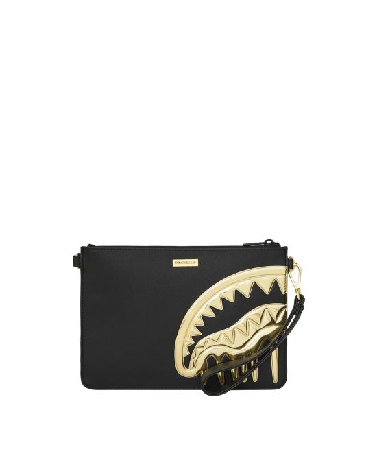 26SS 스프레이그라운드 클러치/파우치 910B8271NSZ 999 black NERO ORO - SPRAYGROUND